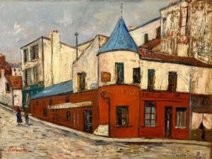 Tableau d'Utrillo
